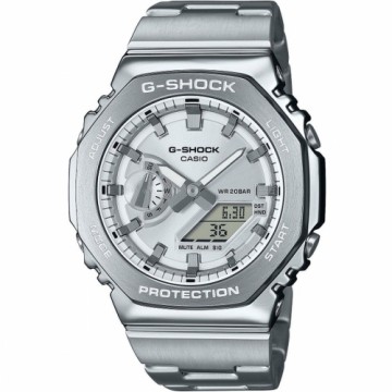 Vīriešu Pulkstenis Casio G-Shock OAK G-STEEL CLASSIC SILVER