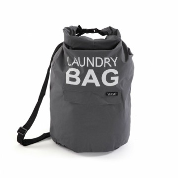 Laundry basket Versa Grey Polyester Minimalist 70 x 33 cm