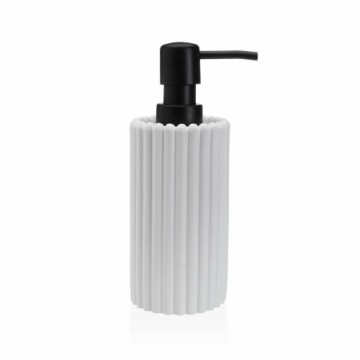 Soap Dispenser Versa White Resin Plastic 7 x 17,5 x 7 cm