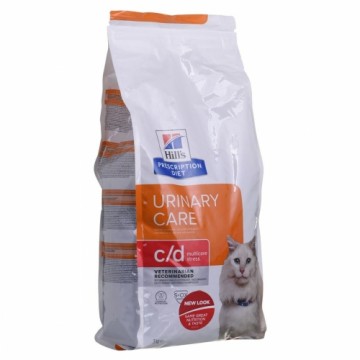 Lopbarība Hill's  Feline c/d Urinary Care Multicare Stress Pieaugušais Cālis 3 Kg