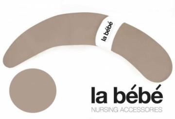 La Bebe™ Moon Maternity Pillow Cover Art.7775 Dark Beige Papildus PĀRVALKS pakaviņam 195 cm