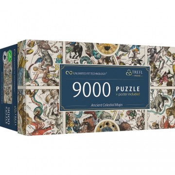 TREFL Prime Puzzle Senās kartes, 9000 gab.