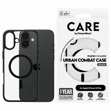 CARE by PanzerGlass Flagship Urban Case iPhone 16 Plus 6,7" czarny|black MagSafe 1359