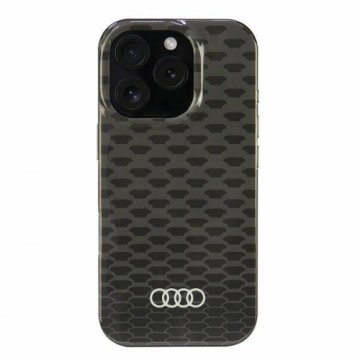 Audi IML Stitching Pattern MagSafe iPhone 16 Pro 6.3" czarny|black hardcase AU-IMLMIP16P-Q5|D3-BK