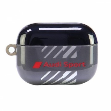 Audi IML Sport AirPods Pro 2 cover czarny|black AUS-IMLAPP2-RSQ|D1-BK