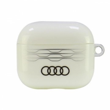 Audi IML Geometric Pattern AirPods 3 cover biały|white AU-IMLAP3-A6|D3-WE