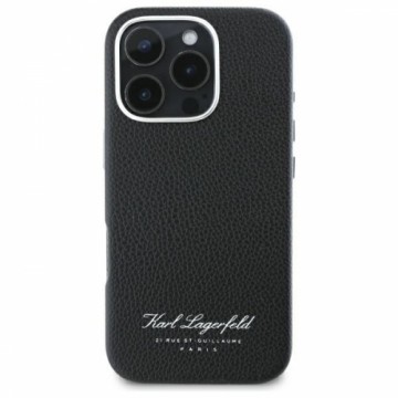 Karl Lagerfeld KLHCP16SPGWCMKHK iPhone 16 Pro 6,1" hardcase czarny|black hotel RSG