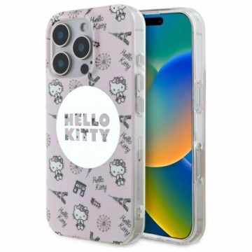 Hello Kitty HKHMP16XHAOPP iPhone 16 Pro Max 6,9" różowy|pink hardcase IML All Over Paris Magsafe