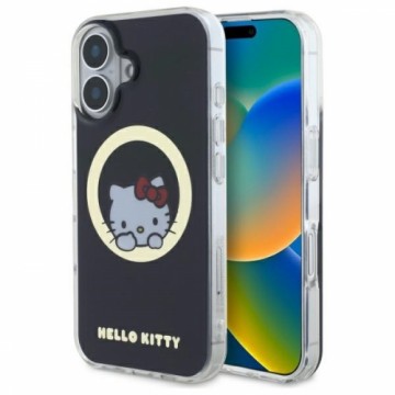 Hello Kitty HKHMP16SHSWKK iPhone 16 6,1" czarny|black hardcase IML Sweet Kitty Magsafe