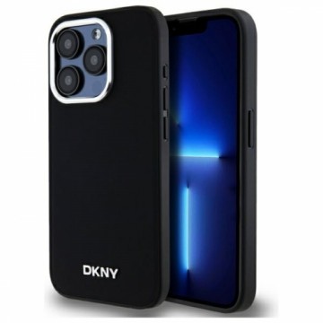 DKNY DKHMP15XPSCMCLK iPhone 15 Pro Max 6.7" czarny|black hardcase Plain Logo MagSafe