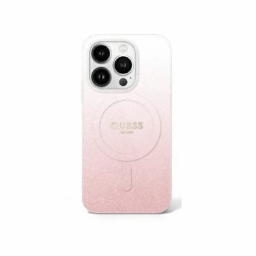 Guess GUHMP16XHGRCELP iPhone 16 Pro Max 6.9" różowy|pink hardcase IML Glitter Gradient MagSafe