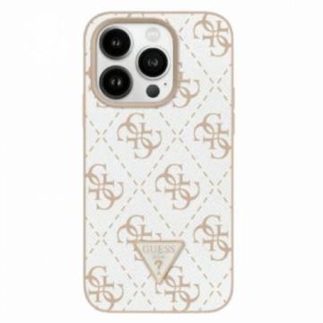 Guess GUHCP16SPG4GPH iPhone 16 6.1" biały|white hardcase New 4G Triangle