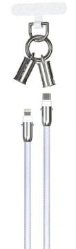 Devia 2in1 Lanyard 27W USB-C - Lightning Cable 1.2m