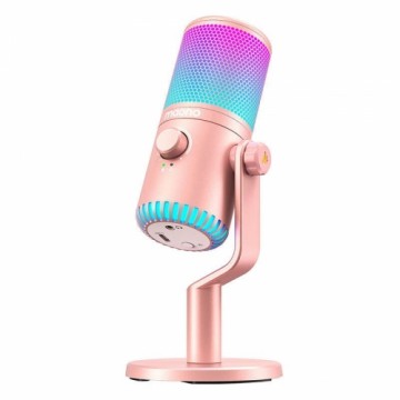 Maono   Maono DM30RGB Microphone Pink