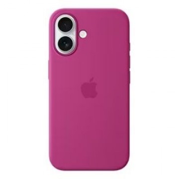 Apple   iPhone 16 Silicone Case with MagSafe - Fuchsia