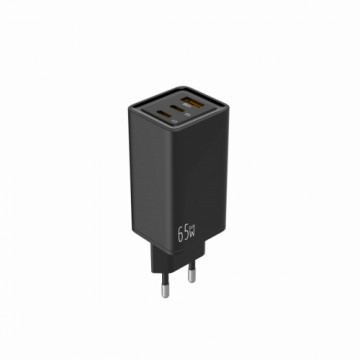 Wall Charger LEOTEC LECSPH65W3K Black 65 W