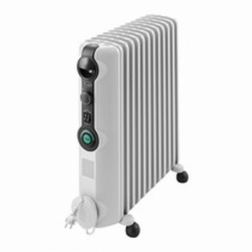 Oil-filled Radiator DeLonghi TRRS 1225C White 2500 W