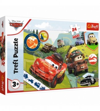 Puzlis TREFL Cars MAXI 24 gb. 3+ T14352