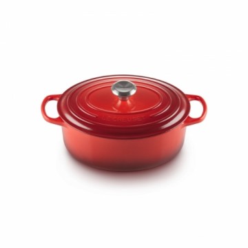 Le Creuset Čuguna katls ovāls 27cm / 4,1L sarkans