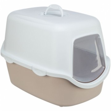 Closed cat litter tray - Trixie Vico cat litter tray, with hood, 40 × 40 × 56 cm