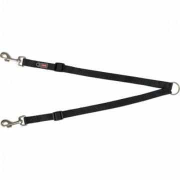 Leash - Trixie Premium couple, XS-S: 40-70 cm|10 mm, black.