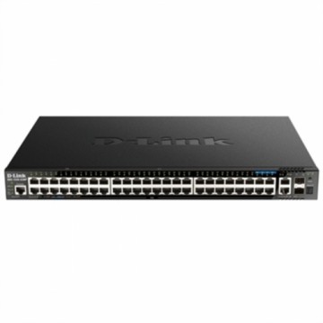 Переключатель D-Link DGS-1520-52MP Чёрный