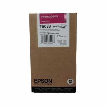 Oriģinālais Tintes Kārtridžs Epson Stylus Pro 7880/9880 Fuksīns Sudrabains