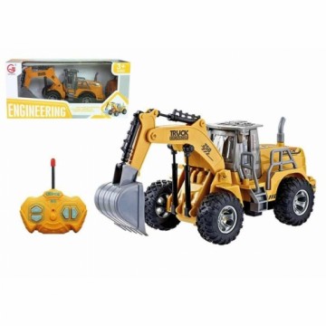 Backhoe Excavator Truck Radio control 1:28 10 x 8,5 x 22,5 cm