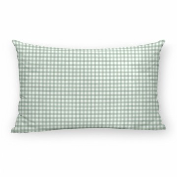 Pillowcase Kids&Cotton Vichy Mint 175 Threads 40x60cm