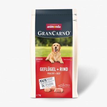 ANIMONDA Gran Carno Senior Poultry with Beef - dry dog ​​food - 1 kg