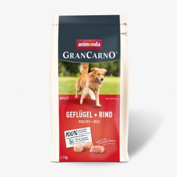 ANIMONDA Gran Carno Adult Poultry with Beef - dry dog ​​food - 1 kg