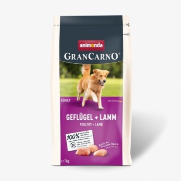 ANIMONDA Gran Carno Adult Poultry with Lamb - dry dog ​​food - 1 kg