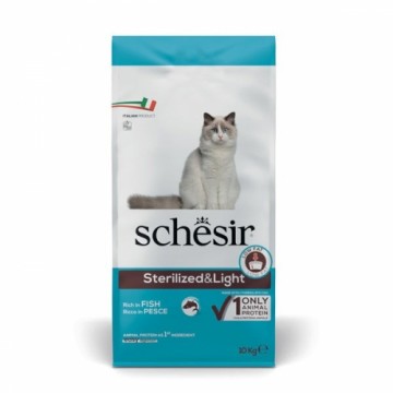 Agras Pet Foods SCHESIR Adult Sterilized & Light Rich in fish - dry cat food - 10kg