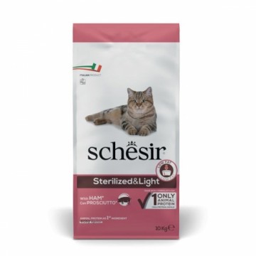 Agras Pet Foods SCHESIR Adult Sterilized & Light with ham - dry cat food - 10kg