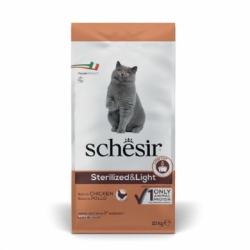 Agras Pet Foods SCHESIR Adult Sterilized & Light Rich in chicken - dry cat food - 10kg