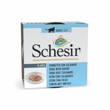 Agras Pet Foods SCHESIR Tuna with squids in jelly - wet cat food - 85g