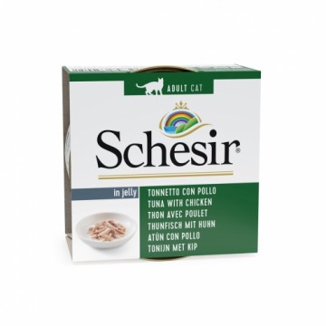 Agras Pet Foods SCHESIR Tuna with chicken in jelly - wet cat food - 85g