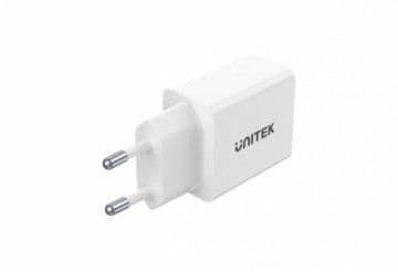 Unitek UNTIEK CHARGER 2X USB-A, 12W, WHITE, P1113A-EU