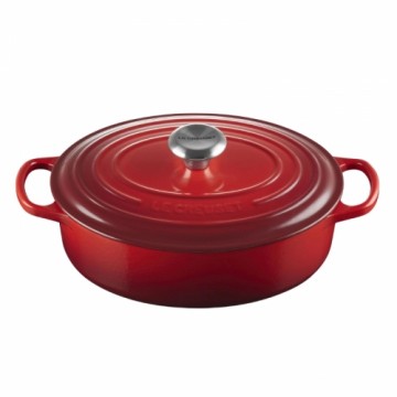 Le Creuset Čuguna katls ovāls Ø27cm / 3,4L sarkans