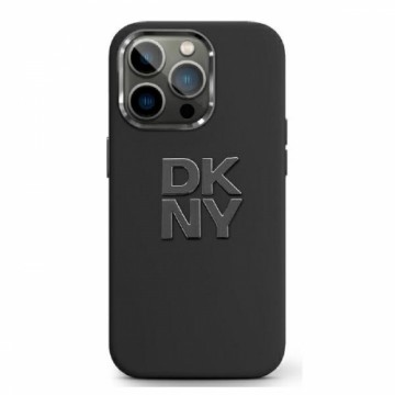 DKNY DKHCP16XSMCBSK iPhone 16 Pro Max     6.9" czarny|black hardcase Liquid Silicone Metal Logo