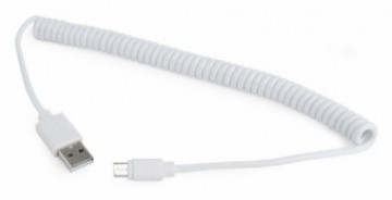 Gembird USB Male | MicroUSB Male - White 1.8m