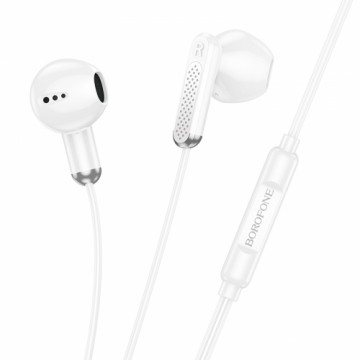 OEM Borofone Earphones BM89 Surpass with microphone white