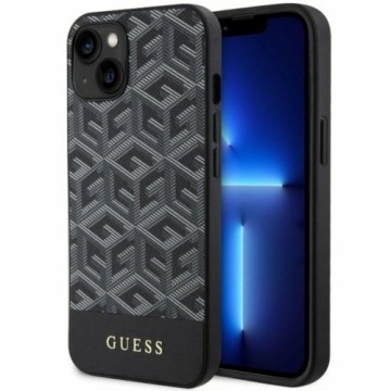 Guess GUHMP14SHGCFSEK iPhone 14 6.1" czarny|black hardcase GCube Stripes MagSafe