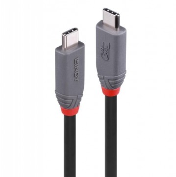 LINDY   CABLE USB4 240W TYPE C 0.8M/40GBPS ANTHRA LINE 36956