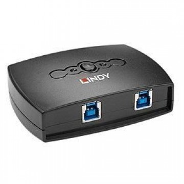 LINDY   VIDEO SWITCH USB3 2PORT/43141