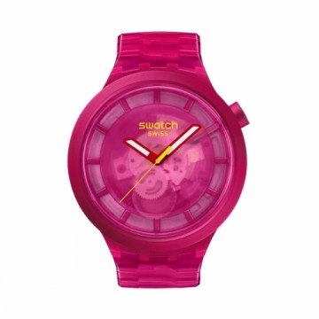 Мужские часы Swatch SB05P102 Розовый (Ø 47 mm)