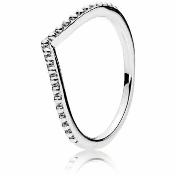 Ladies' Ring Pandora WISHBONE SILVER - RING - SIZE 52