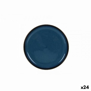 Snack tray La Mediterránea Chester Blue Circular 13,7 x 2 cm (24 Units)