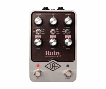 Universal Audio UAFX Ruby '63 Top Boost Amplifier - guitar effect