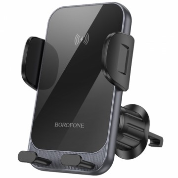 Borofone Car holder BH220 Leader with induction charging to air vent black